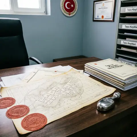 Tapu belgeleri, arsa planı ve noter onayı süreci