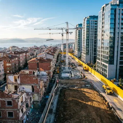 İstanbul'da kentsel dönüşüm projesi